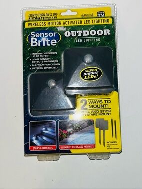 Sensor Brite Outdoor Wireless Motion Activated LED Lighting